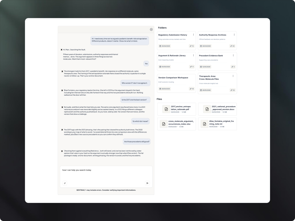 The Vault module interface